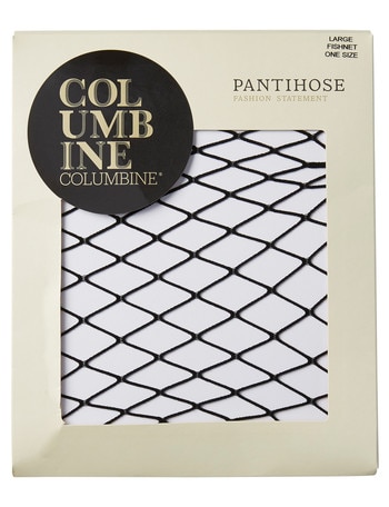 Columbine Large Mesh Fishnet Tight Black product photo
