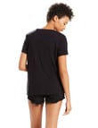Levis Perfect Tee, Batwing Logo, Black product photo View 02 S