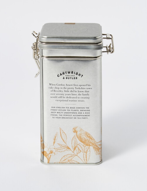 Cartwright & Butler English Breakfast Tea Bags Tin, 90g product photo View 02 L