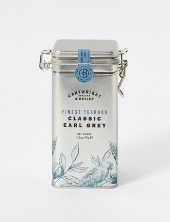 Cartwright & Butler Classic Earl Grey Tea Bags Tin, 90g product photo