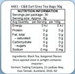 Cartwright & Butler Classic Earl Grey Tea Bags Tin, 90g product photo View 03 S