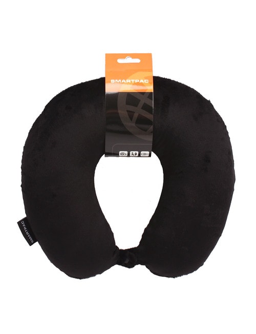 Voyager Smartpac Memory Foam Travel Pillow, Black product photo