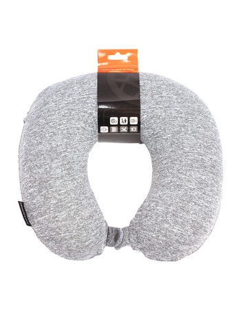Voyager Smartpac Memory Foam Travel Pillow, Grey product photo