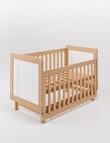 Grotime Scandi 4 in 1 Cot, Honey Elm & White product photo View 03 S