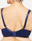 Playtex Ultimate Lift & Support Wirefree Bra, Blue Velvet product photo View 03 S