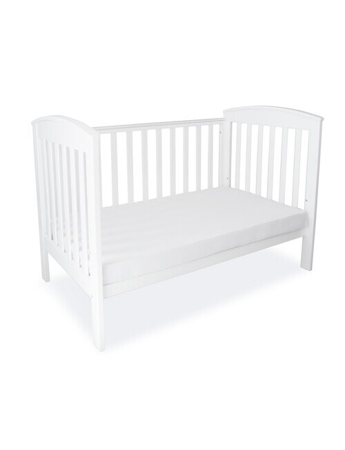 Babyhood Classic Curve Cot, White product photo View 05 L