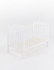 Babyhood Classic Curve Cot, White product photo View 06 S