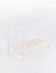 Babyhood Classic Curve Cot, White product photo View 08 S