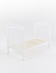 Babyhood Classic Curve Cot, White product photo View 09 S