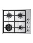 Fisher & Paykel 60cm 4 Burner Gas on Steel Cooktop (LPG), CG604CLPX2 product photo