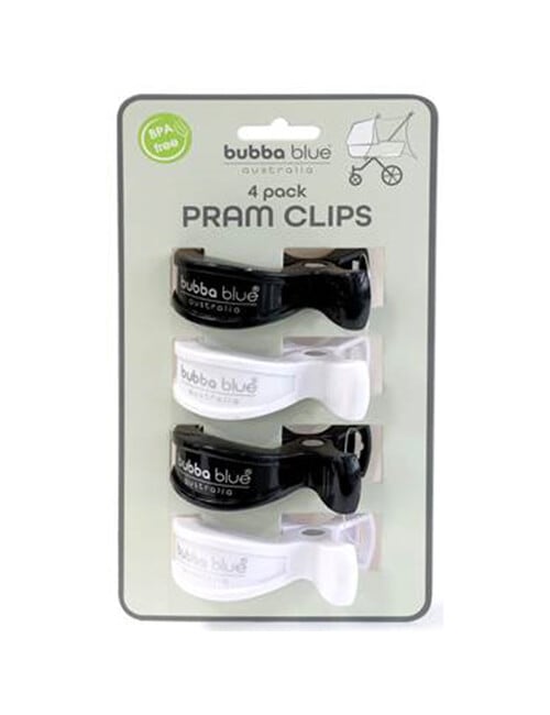 Bubba Blue Pram Clips, 4-pack product photo