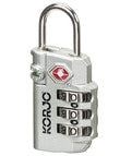 Korjo TSA Compliant Lock with Indicator, Assorted product photo View 02 S