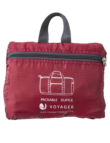 Voyager Foldaway Duffel, Red product photo