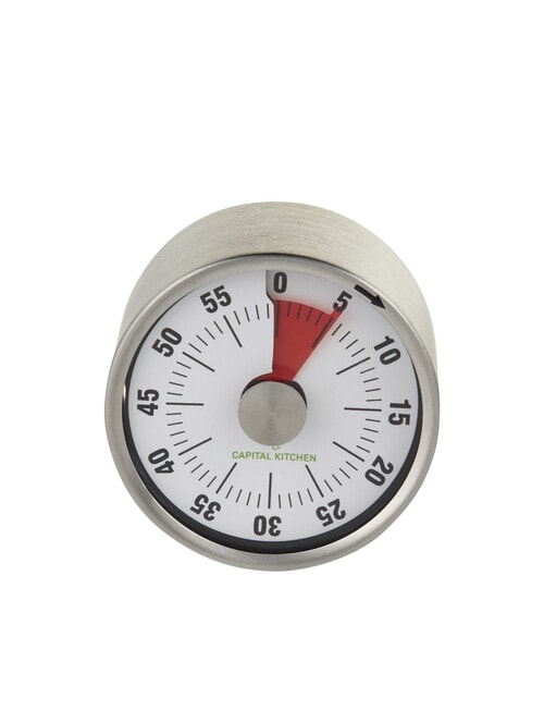 Capital Kitchen Round Stainless Steel Timer product photo View 02 L