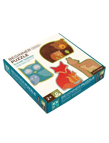 Puzzles Petite Collage Forest Babies Beginner Puzzle product photo