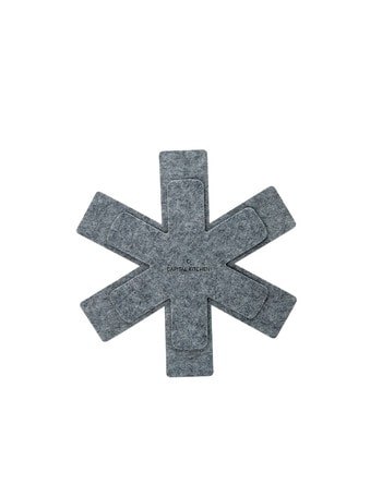 Capital Kitchen Pot Protectors, Grey, Set of 4 product photo