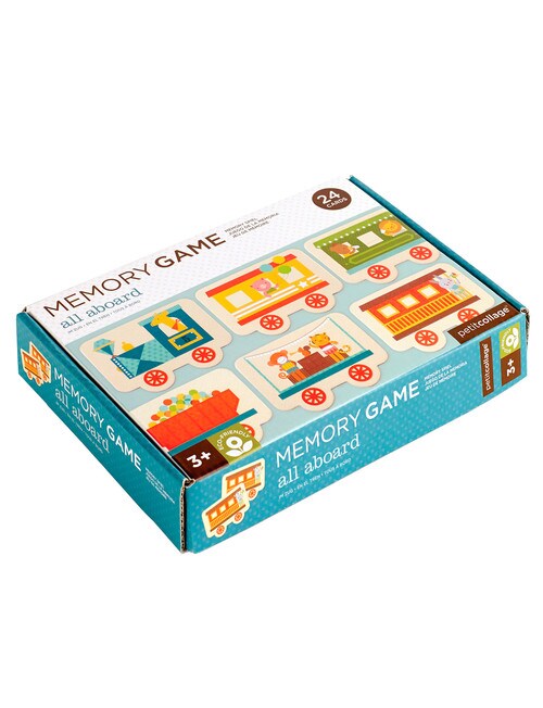Puzzles Petite Collage All Aboard Memory Game product photo
