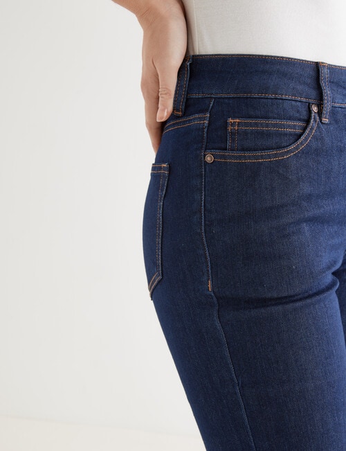 Denim Republic Bootleg Jean, Dark Ink product photo View 04 L