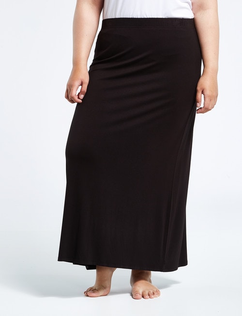 Bodycode Curve Bodycode Curve A Line Skirt, Black product photo
