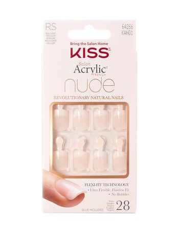 Kiss Nails Nude French Nails, Breathtaking product photo