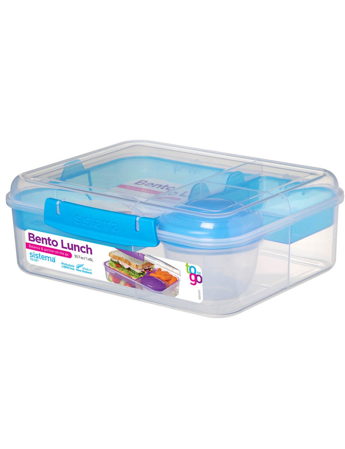 Set Sistema To Go (21675+640) : Boîte à Lunch 1,1L + Bouteille Tritan 600ml – Menthe