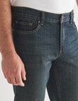 Chisel Tinted Straight Leg Jean, Blue product photo View 04 S