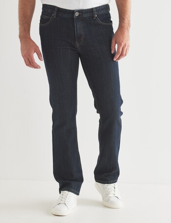Chisel Stretch Regular Straight Leg Jean, Indigo product photo