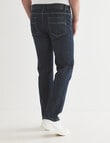 Chisel Stretch Regular Straight Leg Jean, Indigo product photo View 02 S
