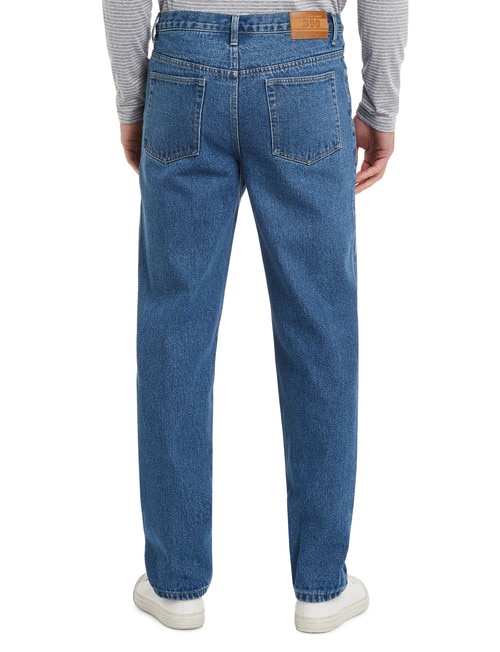 B90's Slim Leg Regular Length Jean, Stonewash product photo View 02 L