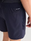 Gym Equipment Stretch Side Panel Short, Navy product photo View 06 S