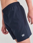 Gym Equipment Stretch Side Panel Short, Navy product photo View 04 S