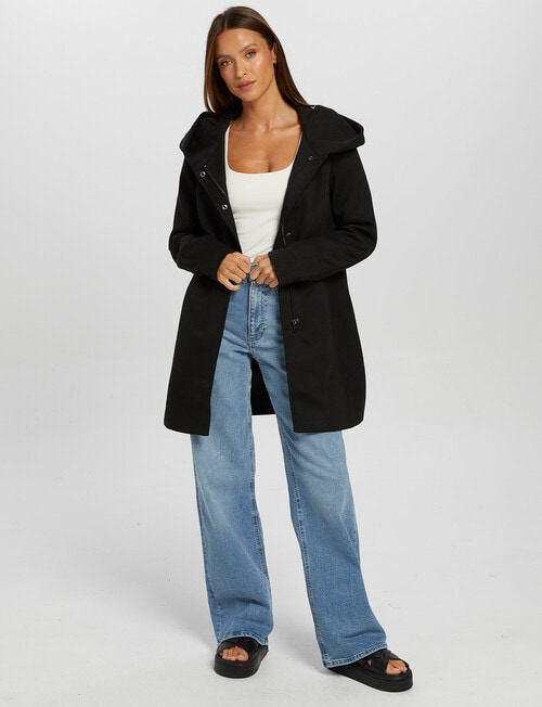 ONLY Sedona Light Coat, Black product photo View 05 L