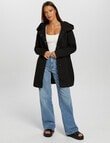 ONLY Sedona Light Coat, Black product photo View 05 S