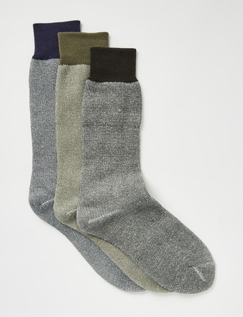 Outdoor Collection Cushioned Work Sock, 3-Pack product photo