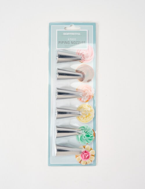 Soffritto Piping Nozzles, Set of 6 product photo View 02 L