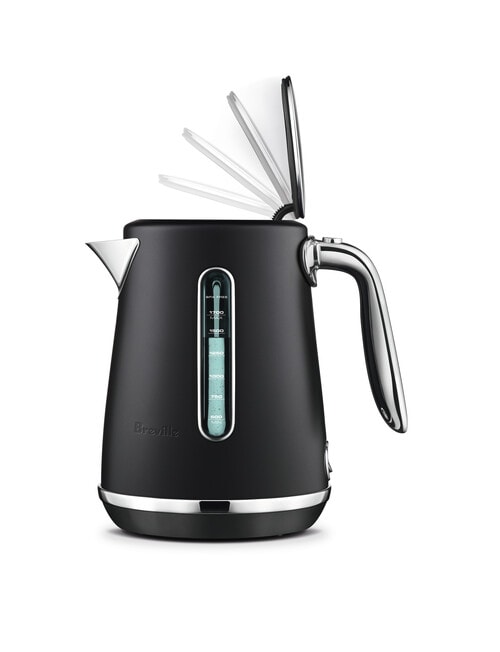 Breville The Soft Top Luxe Kettle, Black Truffle, BKE735BTR product photo View 02 L