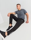 Gym Equipment Tapered Training Pants, Black product photo