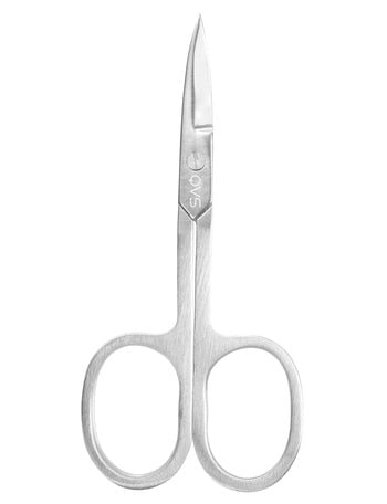 Truyu Nail Scissors, Curved Blades, Silver product photo