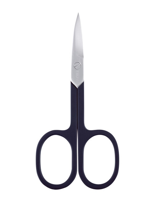Truyu Nail Scissors, Curved Blades, Black product photo