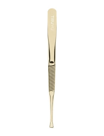 Truyu Easy View Square Tip Tweezers, Gold product photo