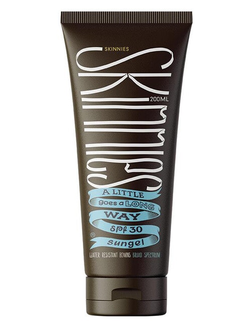 Skinnies Sunscreen Sungel SPF30, 200ml product photo