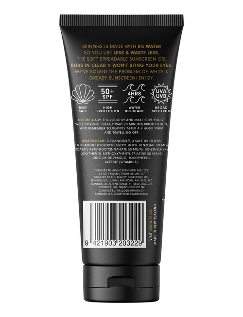Skinnies Sunscreen Conquer SPF50+ , 100ml product photo View 29 L