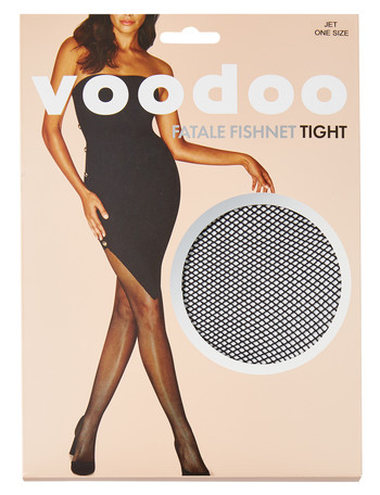 Voodoo Fatale Fishnet Tight Jet product photo