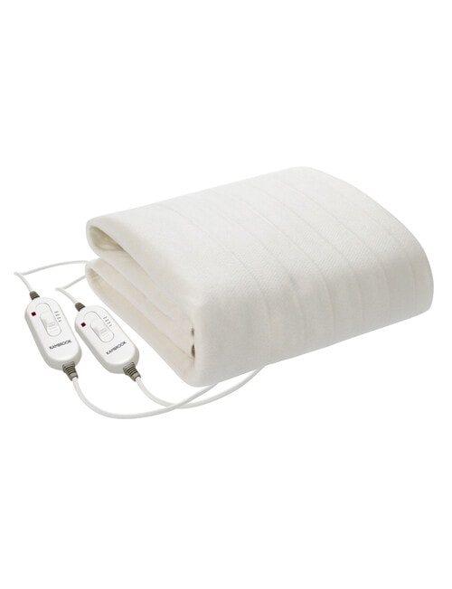 Kambrook Fitted Double/Queen Electric Blanket, KEB435WHT product photo