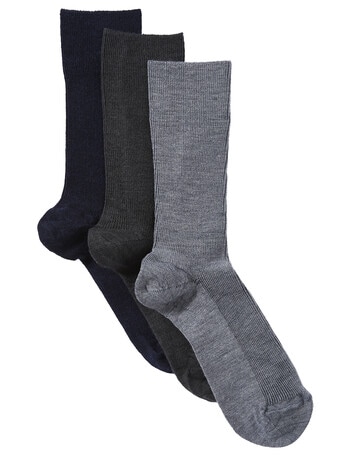 Harlequin Merino Wool Sock, 3-Pack product photo