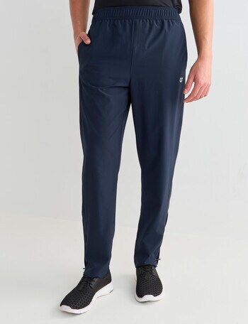 Gym Equipment Tapered Microfibre Training Pants, Navy product photo