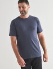 Chisel Ultimate Crew Neck Tee, Navy Marle product photo