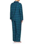 Bendon Elsa Fay Flannelette PJ Set, Blue Check product photo View 02 S