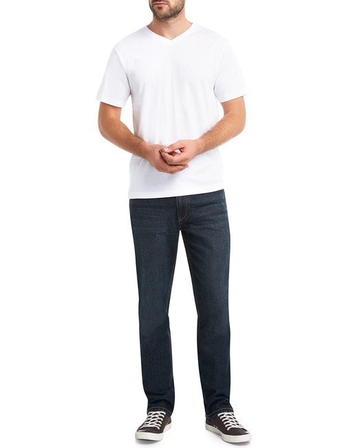 Chisel Ultimate Vee Tee, White product photo View 03 L