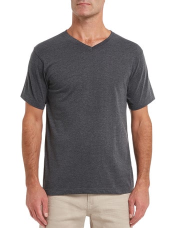 Chisel Ultimate V Tee, Charcoal Marle product photo